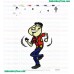 Glenn Quagmire Dancing Embroidery Design