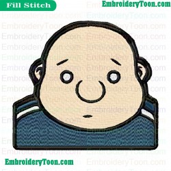 Gluttony Fullmetal Alchemist Embroidery Design 02