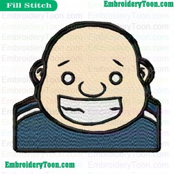 Gluttony Fullmetal Alchemist Embroidery Design 03