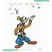Goofy Embroidery Design 03