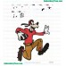 Goofy Embroidery Design 09