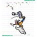 Goofy Embroidery Design 13