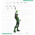 Green Lantern Embroidery Design 02