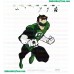 Green Lantern Embroidery Design 04