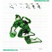 Green Lantern Hal Jordan Embroidery Design