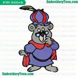 Gummi Bears Embroidery Design 04