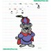 Gummi Bears Embroidery Design 04