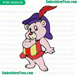 Gummi Bears Embroidery Design 07