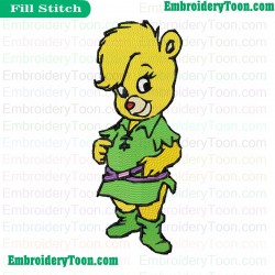 Gummi Bears Embroidery Design 14
