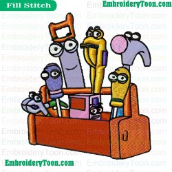 Handy Manny Embroidery Design 03