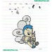 Hercules Embroidery Design 02