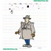 Inspector Gadget Embroidery Design 03