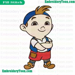 Jake And The Neverland Pirates Embroidery Design 02