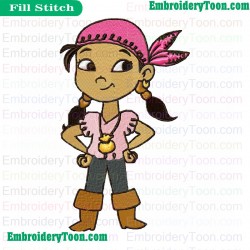 Jake And The Neverland Pirates Embroidery Design 03