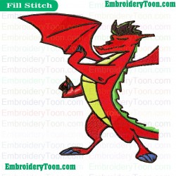 Jake Long Embroidery Design 03