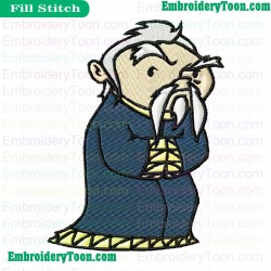 Jake Long Embroidery Design 05