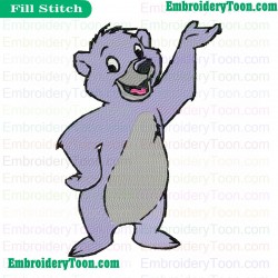 Jungle Cubs Embroidery Design 02
