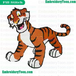 Jungle Cubs Embroidery Design 04