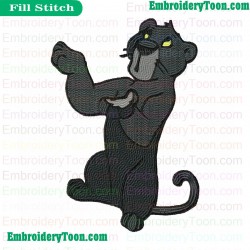 Jungle Cubs Embroidery Design 11