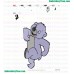 Jungle Cubs Embroidery Design 12
