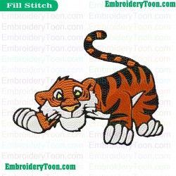 Jungle Cubs Embroidery Design 18