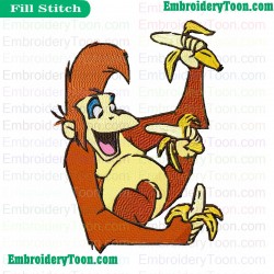 Jungle Cubs Embroidery Design 19