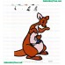 Kanga And Roo Embroidery Design