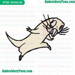 Kim Possible Embroidery Design 09
