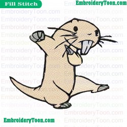 Kim Possible Embroidery Design 11