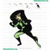 Kim Possible Embroidery Design 22