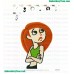 Kim Possible Embroidery Design 23