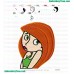 Kim Possible Embroidery Design 24