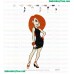 Kim Possible Lady Embroidery Design