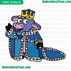King Benny Dora Embroidery Design