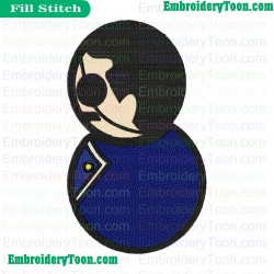 King Bradley Fullmetal Alchemist Embroidery Design 03