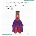 King Muno Yo Gabba Gabba Embroidery Design