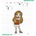 Lil Bratz Embroidery Design 05