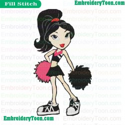Lil Bratz Embroidery Design 12