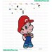 Little Mario Embroidery Design