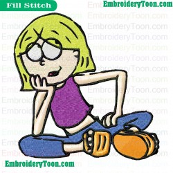 Lizzie Mcguire Embroidery Design 05