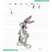 Looney Tunes Embroidery Design 04