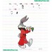Looney Tunes Embroidery Design 05