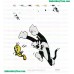 Looney Tunes Embroidery Design 07