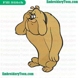 Looney Tunes Embroidery Design 08