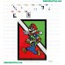 Mario And Luigi Embroidery Design