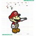 Mario Embroidery Design 03