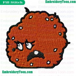 Meatwad Very Sad Embroidery Design