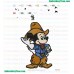 Mickey Mouse Embroidery Design 14