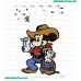 Mickey Mouse Embroidery Design 15
