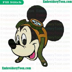 Mickey Mouse Embroidery Design 18